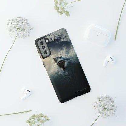 The "Ocean King Great White Shark" Phone Case -Tough Cases