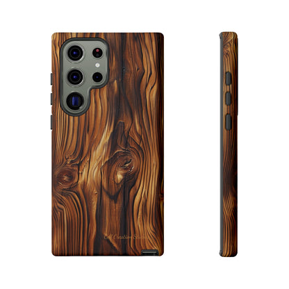 "Wood Grain Elegance" Tough Samsung Galaxy Cases