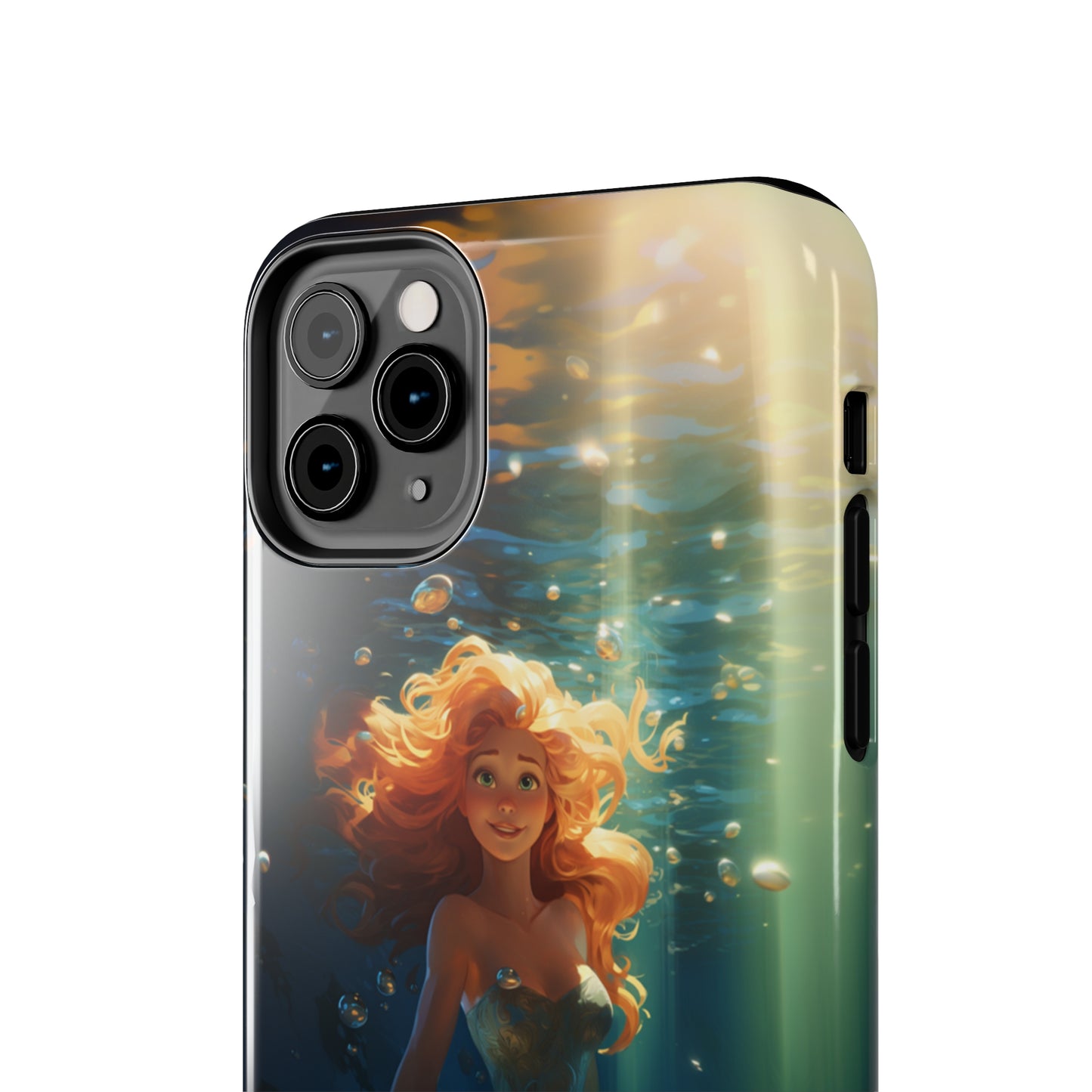 Dive into Enchantment with Our "Ariel Little Mermaid" Phone Case -Tough Phone Cases