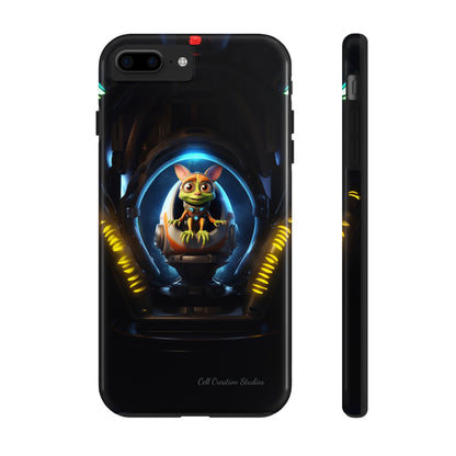 The "Galactic Explorer Alien Spaceship" Phone Case -Tough Phone Cases