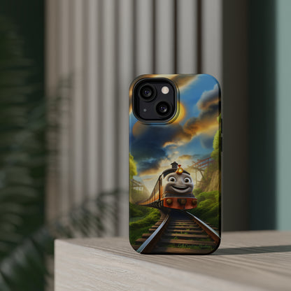 The 'Smiling Express Train" Phone Case -MagSafe Tough Cases