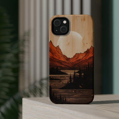 "Mountain Moonlight" Phone Case -MagSafe Tough Cases