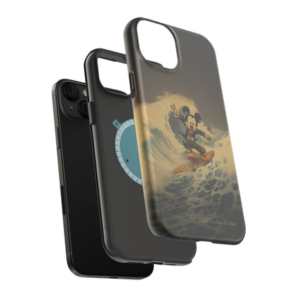 "Surf's Up Mickey" -MagSafe Tough iPhone Cases