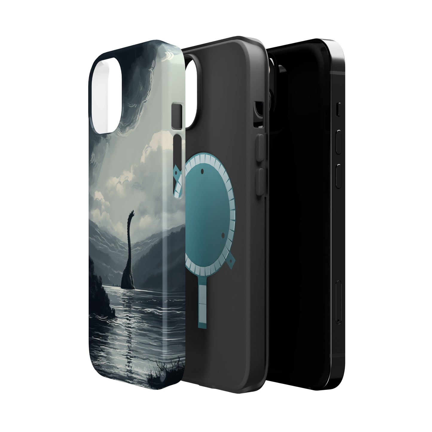 Introducing the "Mystical Loch Ness" Cell Phone Case – Capture the Legend -MagSafe Tough Cases