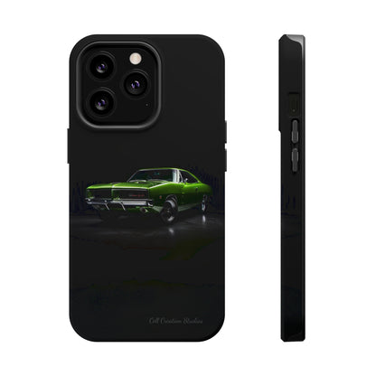 "Retro Thunder" 1969 Dodge Charger Phone Case -MagSafe Tough Cases