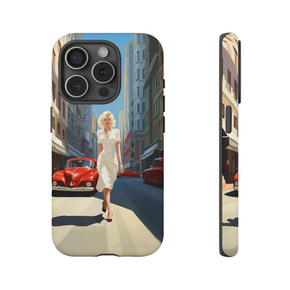 "City Stroll Glamour" Marilyn Monroe Phone Case -Tough Cases