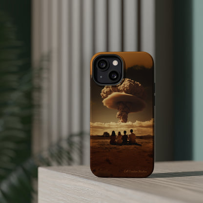 Introducing our "Skywatchers" Cell Phone Case - A Thought-Provoking Design -MagSafe Tough Cases