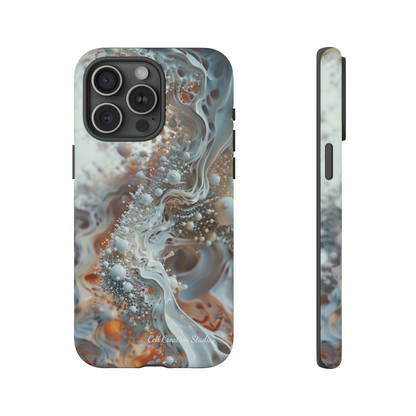 "3D Liquid Splash" -Tough iPhone Cases