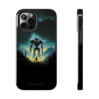 Introducing the "Rising Titan" Cell Phone Case – Witness the Astonishing Emergence of a Giant Robot! -Tough Phone Cases