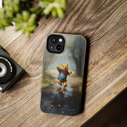 Introducing the "Winnie-The-Pooh Puddle Splash" Cell Phone Case – A Splash of Nostalgic Fun -Tough Phone Cases