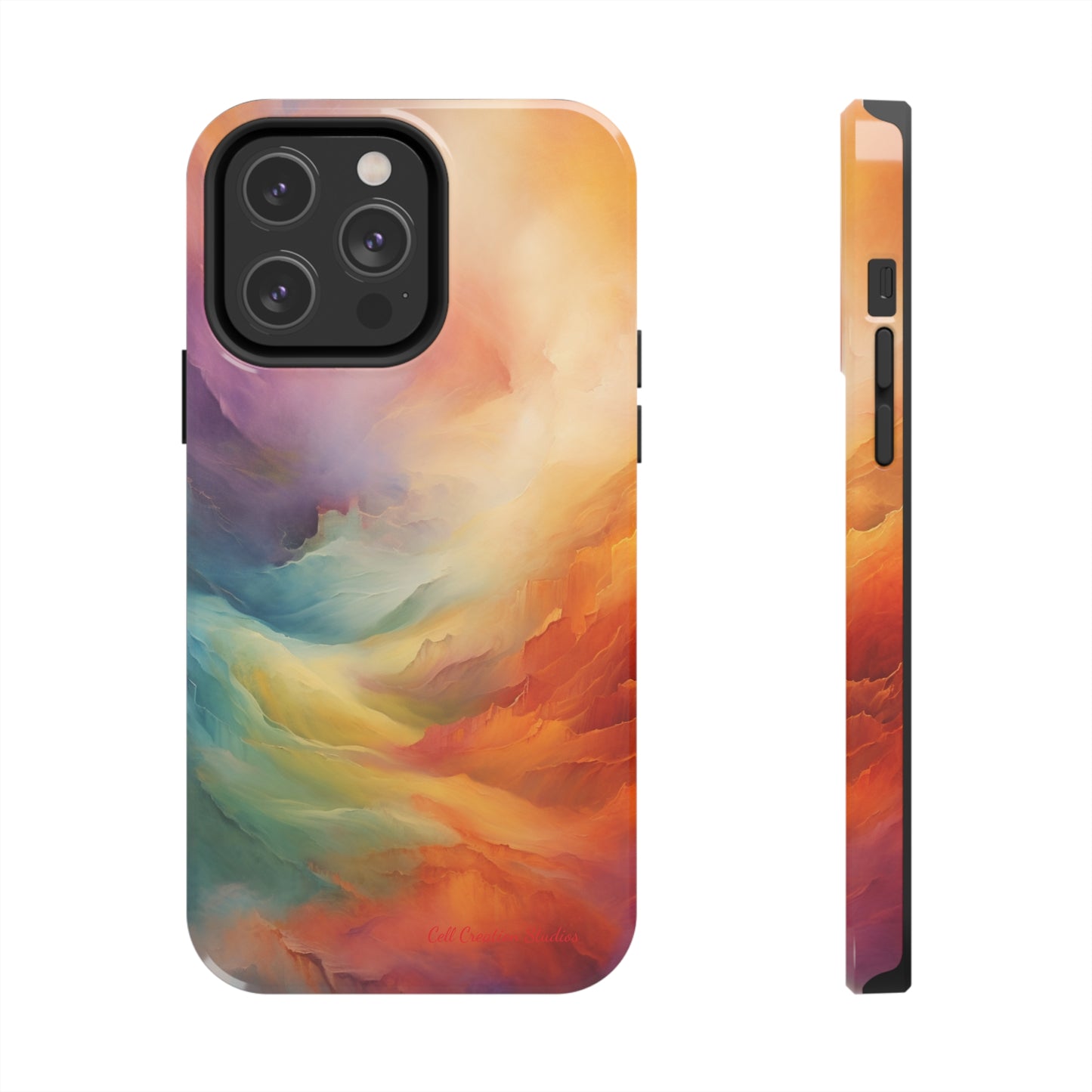 Introducing the "Colorful Spectrum" Cell Phone Case – Dive into a World of Vibrant Hues -Tough Phone Cases