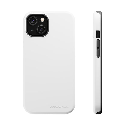 "Pure Elegance White" -MagSafe Tough iPhone Cases