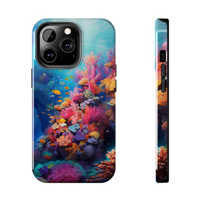 "Coral Reef Splendor" Cell Phone Case – Dive into the Vibrant Underwater World - Phone Cases