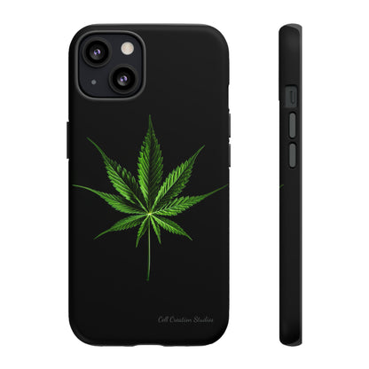 "Cannabis Chic" Marijuana Leaf Phone Case -Tough Cases