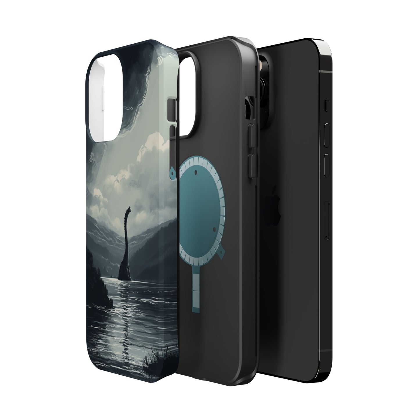 Introducing the "Mystical Loch Ness" Cell Phone Case – Capture the Legend -MagSafe Tough Cases