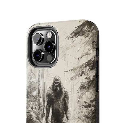 "Bigfoot in the Wilderness" Cell Phone Case – Encounter Bigfoot's Mystery -Tough Phone Cases