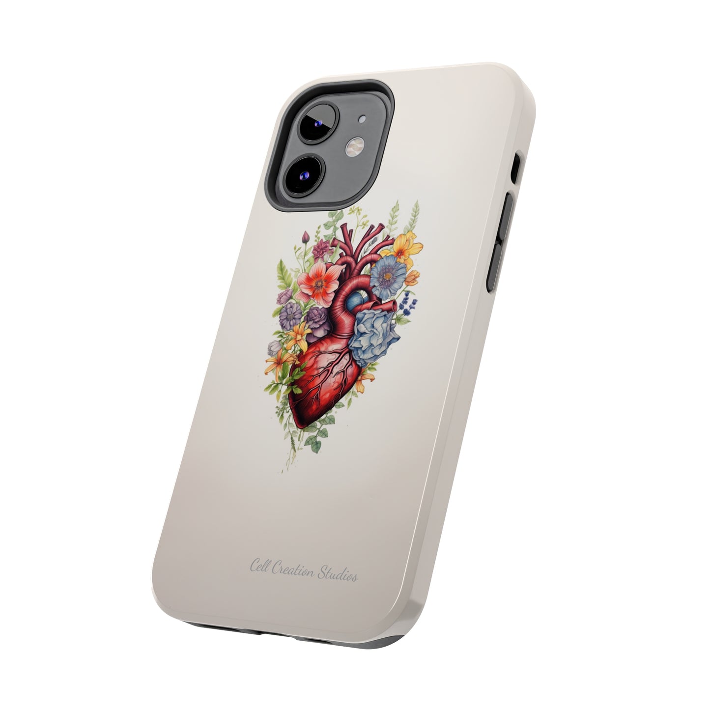 "Blooming Hearts" -Tough iPhone Cases