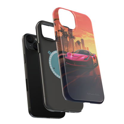 "Sunset Boulevard Ferrari Edition" -MagSafe Tough iPhone Cases