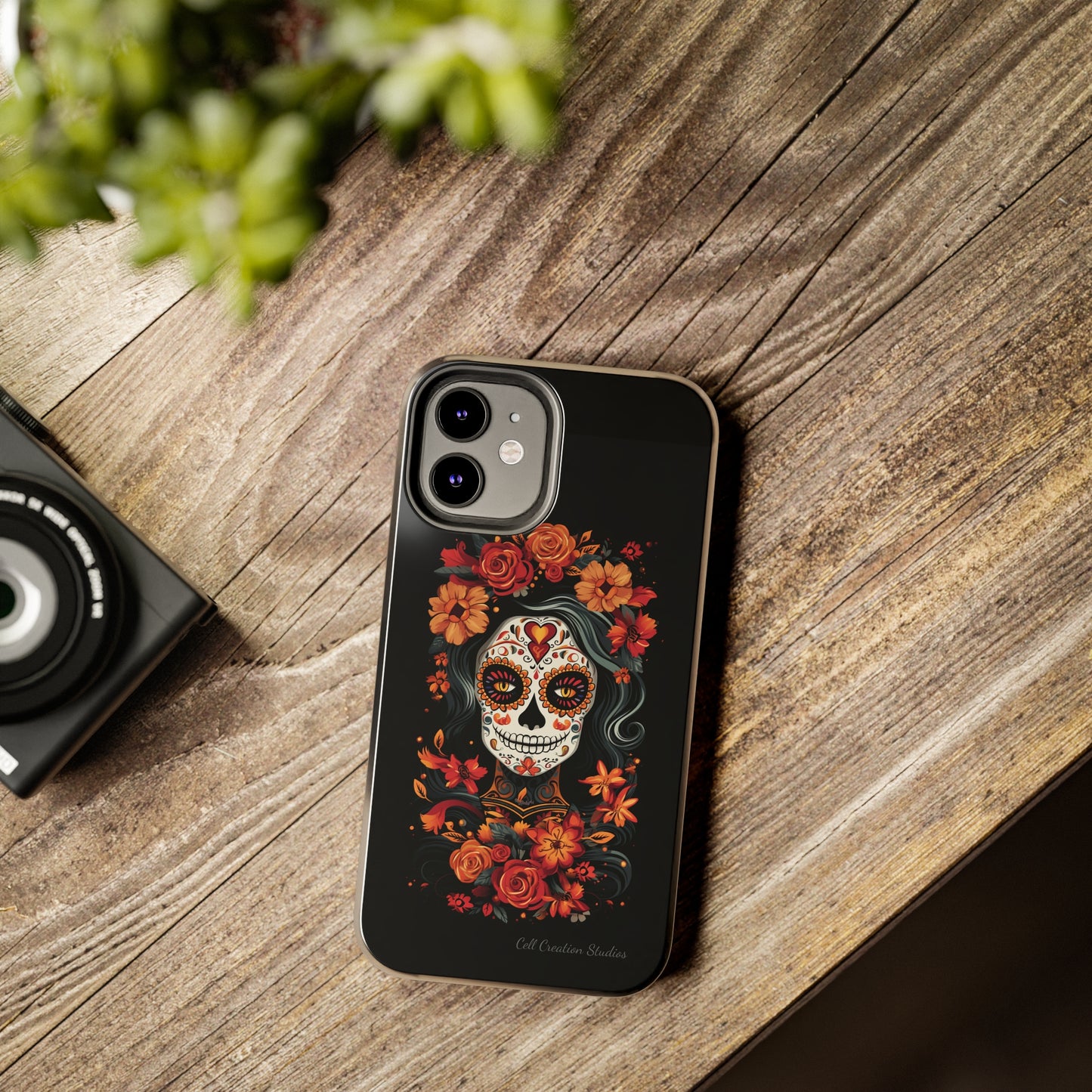 Introducing the "Day of the Dead Fiesta" Cell Phone Case – Celebrate Life in Style -Tough Phone Cases