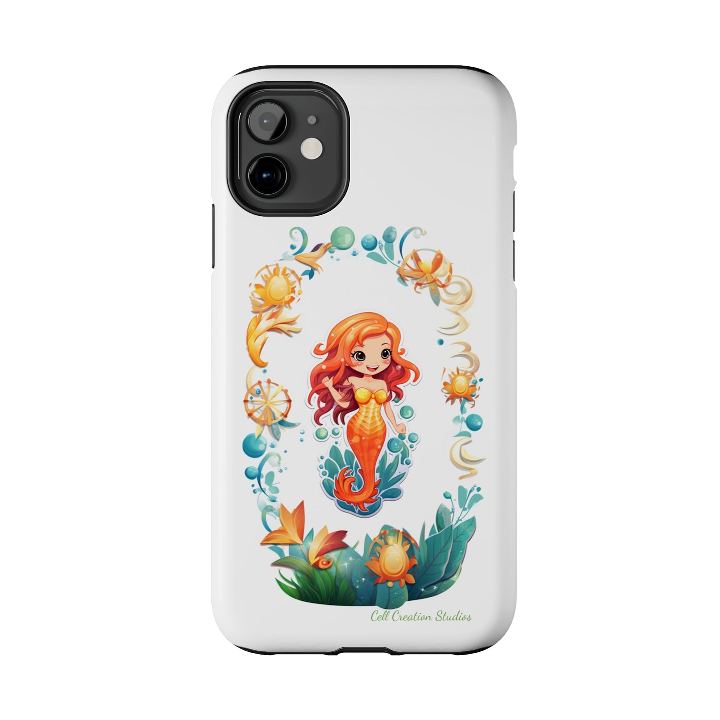 "Auburn Siren" -Tough iPhone Cases