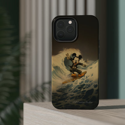 "Surf's Up Mickey" -MagSafe Tough iPhone Cases