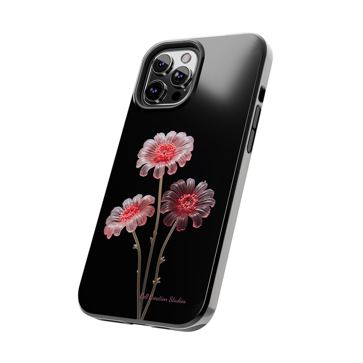 The "Desert Rose Glass Blossom" Phone Case -Tough Phone Cases