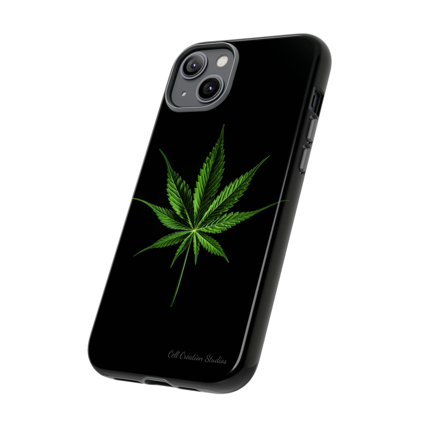 "Cannabis Chic" Marijuana Leaf Phone Case -Tough Cases