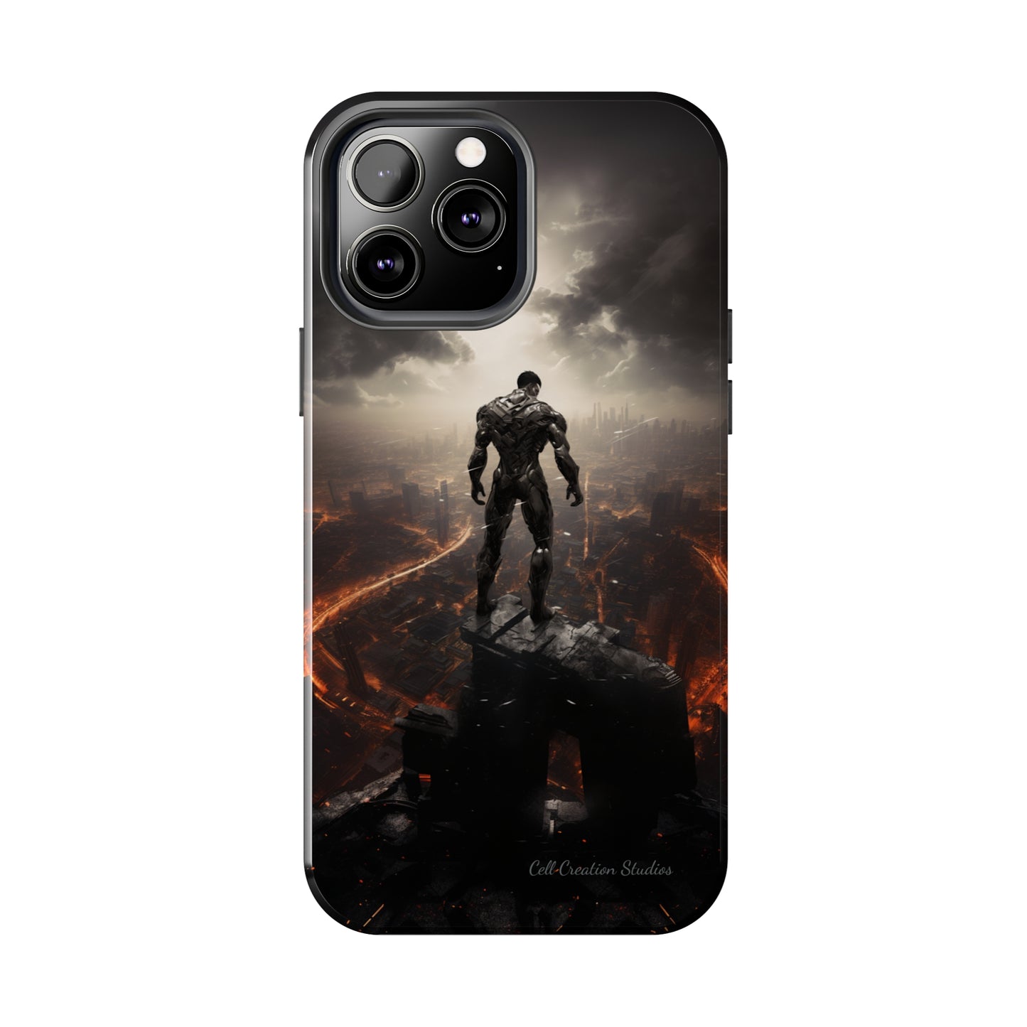 Introducing the "Cyber Guardian" Cell Phone Case – Embrace Futuristic Heroism -Tough Phone Cases