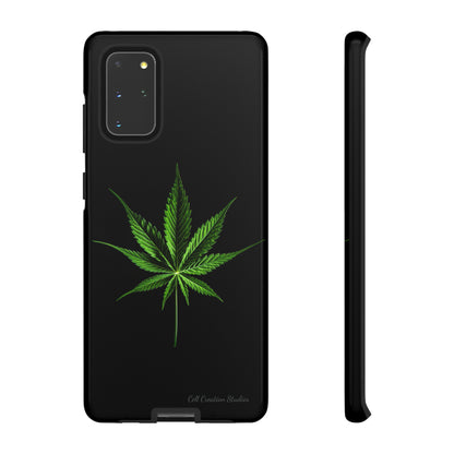 "Cannabis Chic" Marijuana Leaf Phone Case -Tough Cases