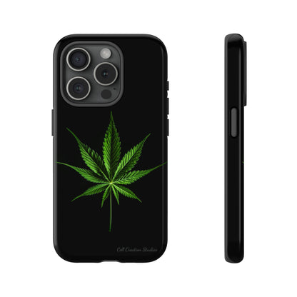 "Cannabis Chic" Marijuana Leaf Phone Case -Tough Cases