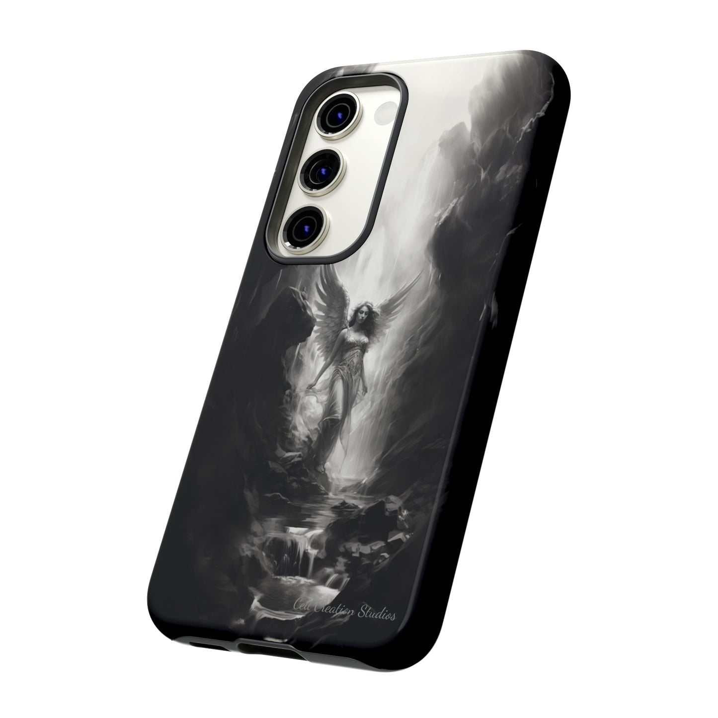 "Seraphic Streams" Angelic Ravine Phone Case -Tough Cases