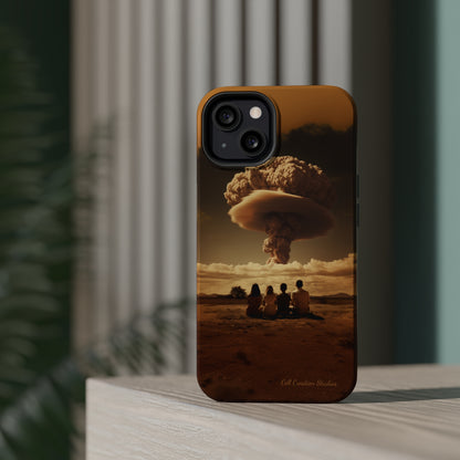 Introducing our "Skywatchers" Cell Phone Case - A Thought-Provoking Design -MagSafe Tough Cases