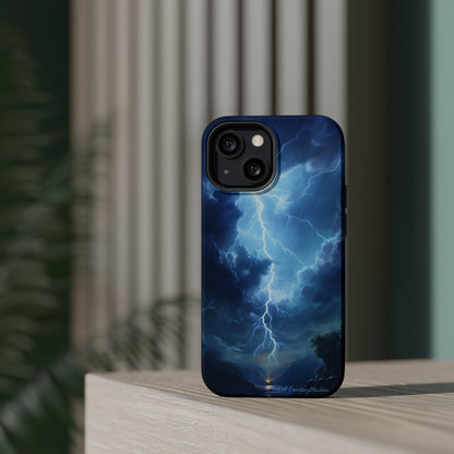 Introducing the "Stormy Serenity" Cell Phone Case – Embrace Nature -MagSafe Tough Cases