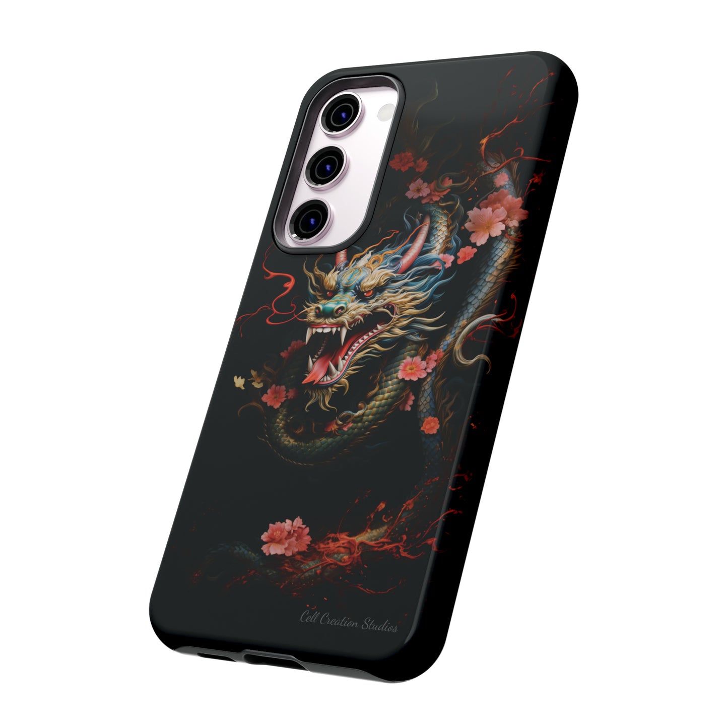 Introducing the "Mystical Japanese Dragon" Cell Phone Case – Unleash the Dragon's Power -Tough Cases