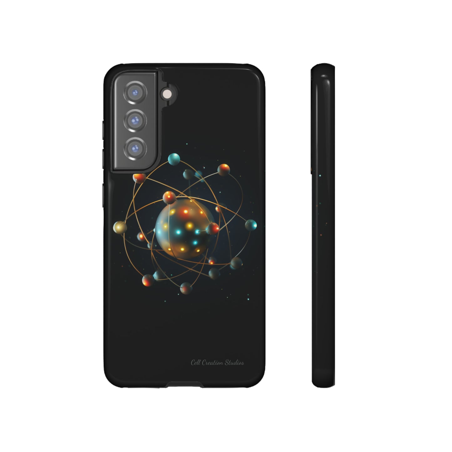 The "Atomic Elegance" Phone Case -Tough Cases