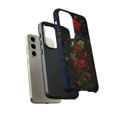 "Floral Serenade Elegance" -Tough Samsung Phone Cases