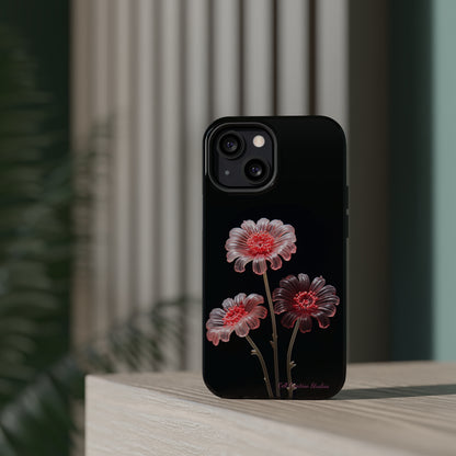 The "Desert Rose Glass Blossom" Phone Case -MagSafe Tough Cases