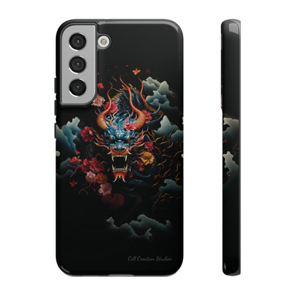 Introducing the "Japanese Dragon Majesty" Cell Phone Case – Embrace the Legend in Style -Tough Cases