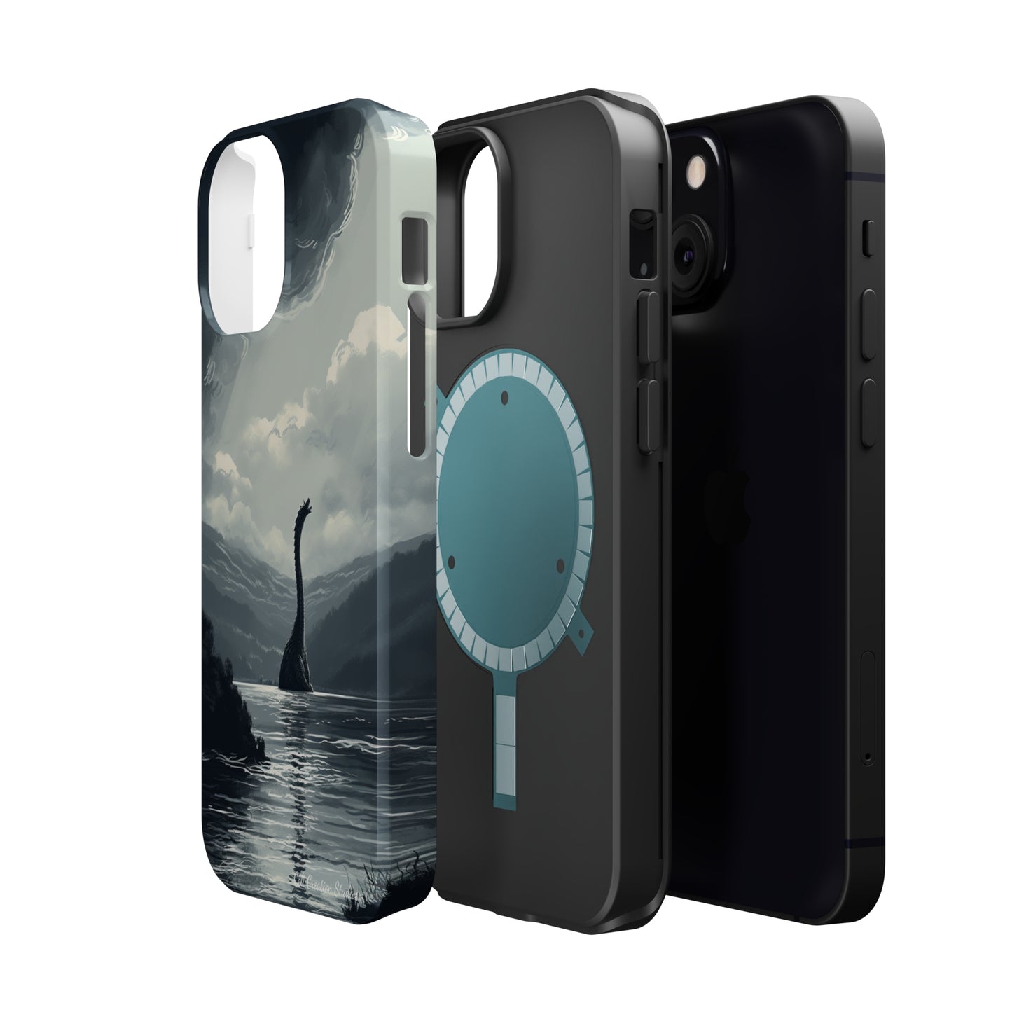 Introducing the "Mystical Loch Ness" Cell Phone Case – Capture the Legend -MagSafe Tough Cases