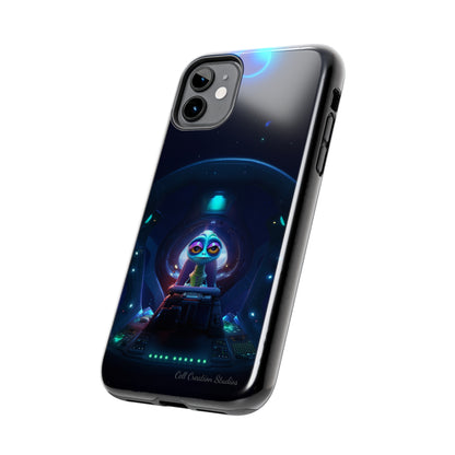 The "Cosmic Cruising Bored Alien" Phone Case-Tough Phone Cases