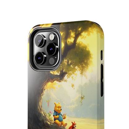 Introducing the "Winnie-The-Pooh Storytime" Cell Phone Case – A Nostalgic Journey with Friends -Tough Phone Cases