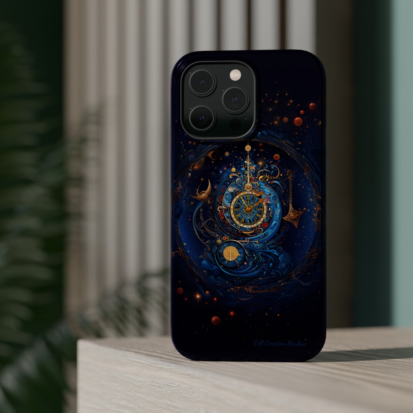 "Cosmic Clock Elegance" -MagSafe Tough iPhone Cases