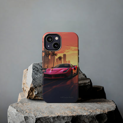 "Sunset Boulevard Ferrari Edition" -Tough iPhone Cases