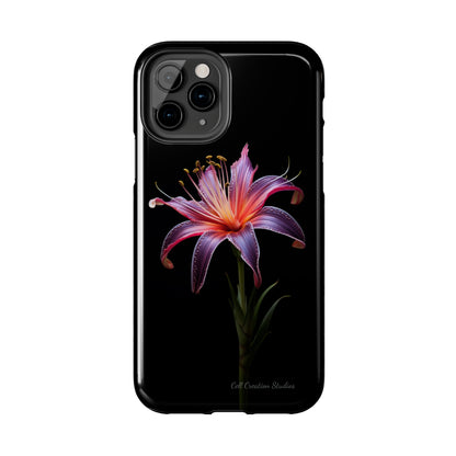 "Vibrant Purple Lily" Phone Case -Tough Phone Cases