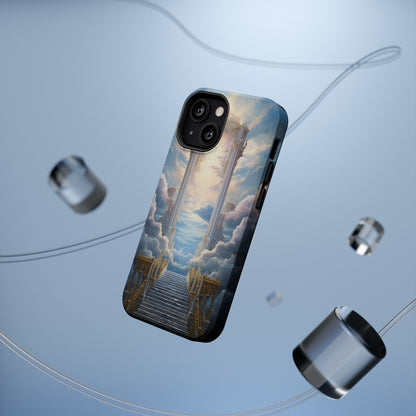 Introducing the "Celestial Gateway" Cell Phone Case – Elevate Your Device with Heavenly Splendor -MagSafe Tough Cases