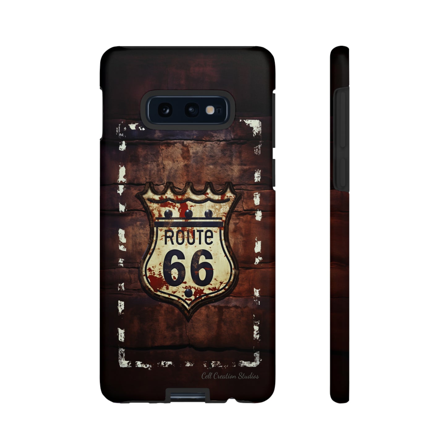 "Retro Route 66" Phone Case -Tough Cases