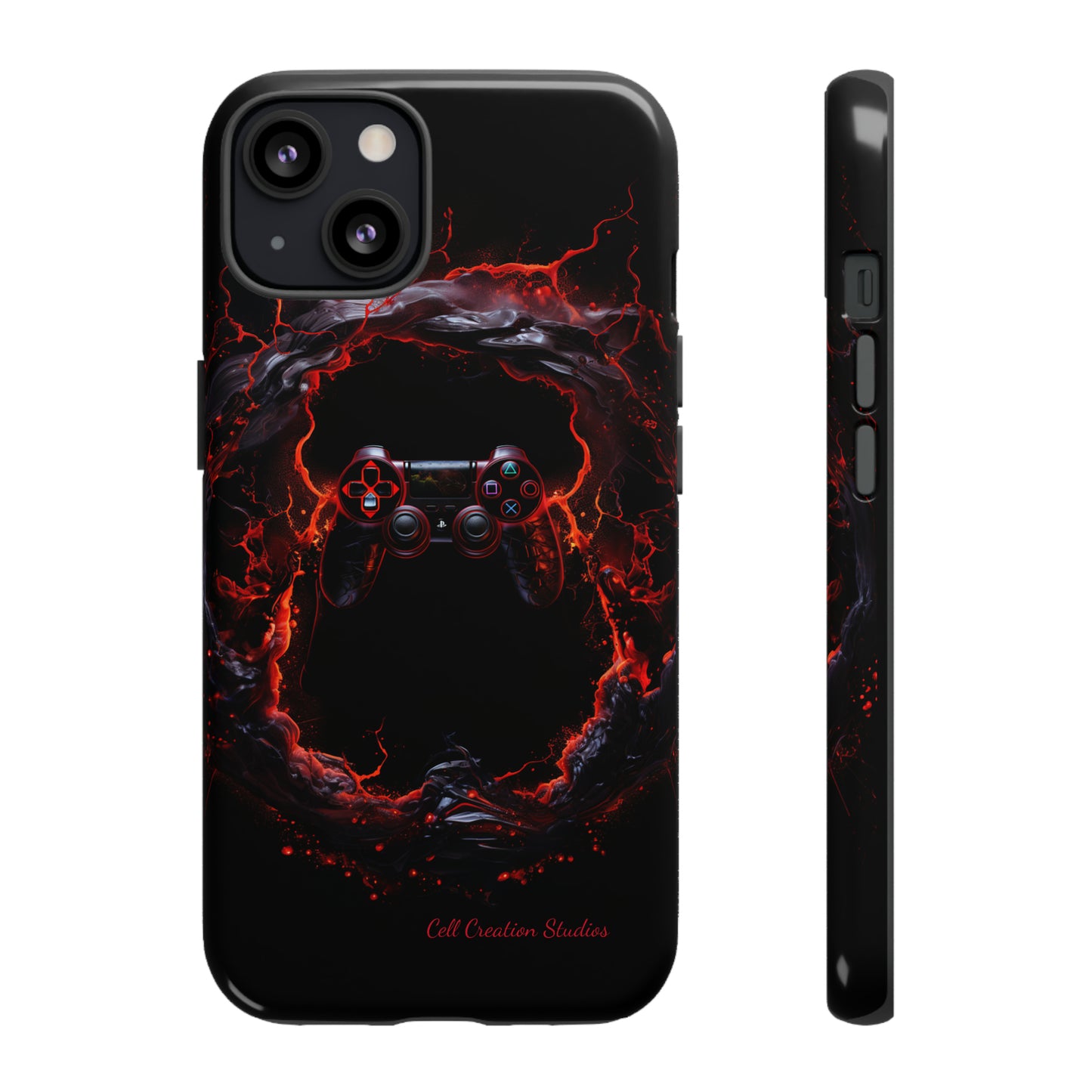 "InfernoGamer Plasma Burst" -Tough iPhone Cases