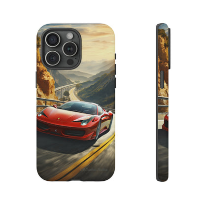 "Mountain Majesty Ferrari Edition" -Tough iPhone Cases