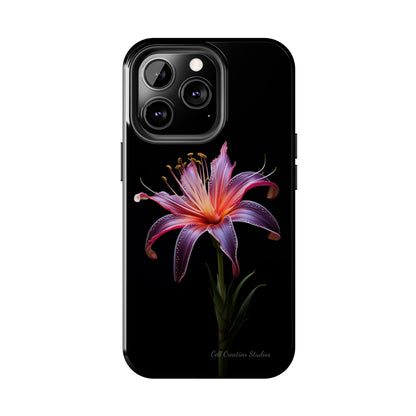 "Vibrant Purple Lily" Phone Case -Tough Phone Cases