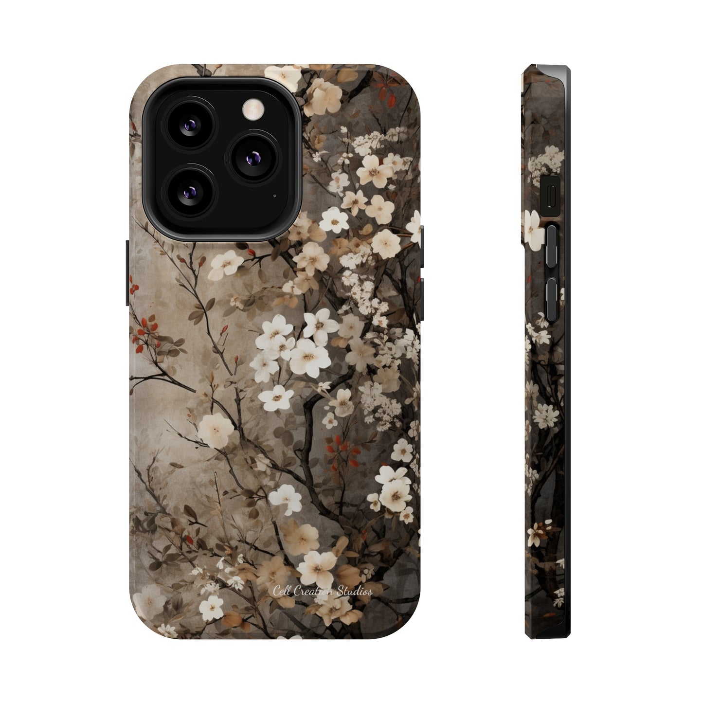 "Whimsical Blooms" -MagSafe Tough iPhone Cases